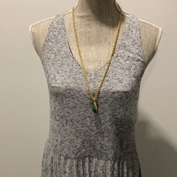 NISSE Grey Tank Long Dress Size 8 - Picture 11 of 14